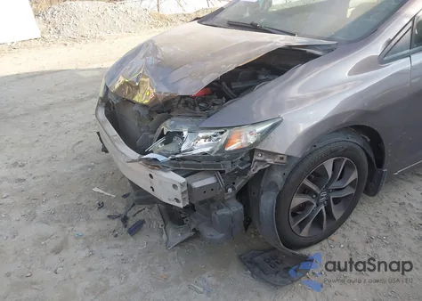 2015 Honda Civic Ex из США, поврежденный, VIN 2HGFB2F8XFH508799